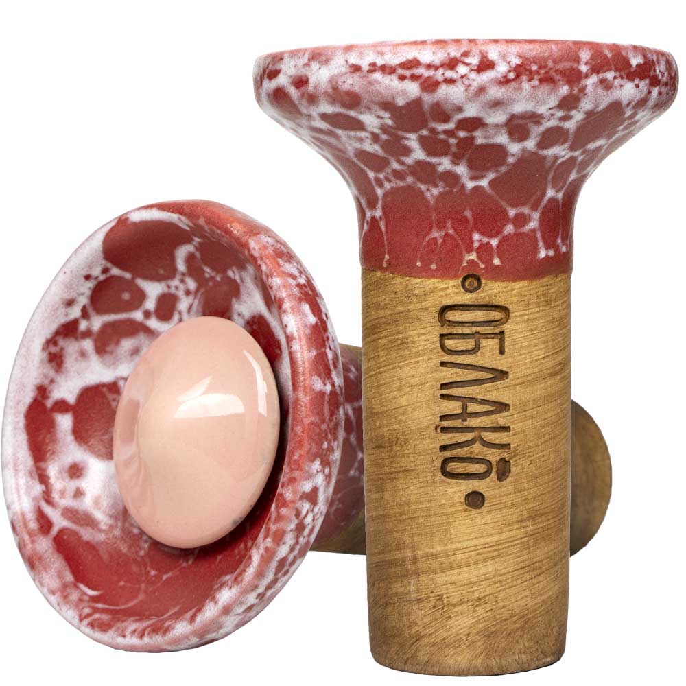 Oblako Flow Phunnel Glazed - Quartize on Marble Matt Red/White
