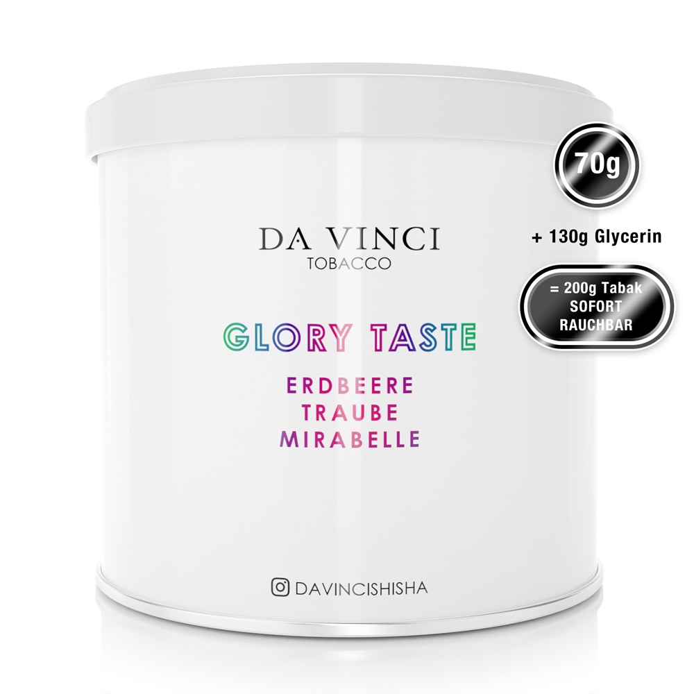 Da Vinci  70g - Glory Taste
