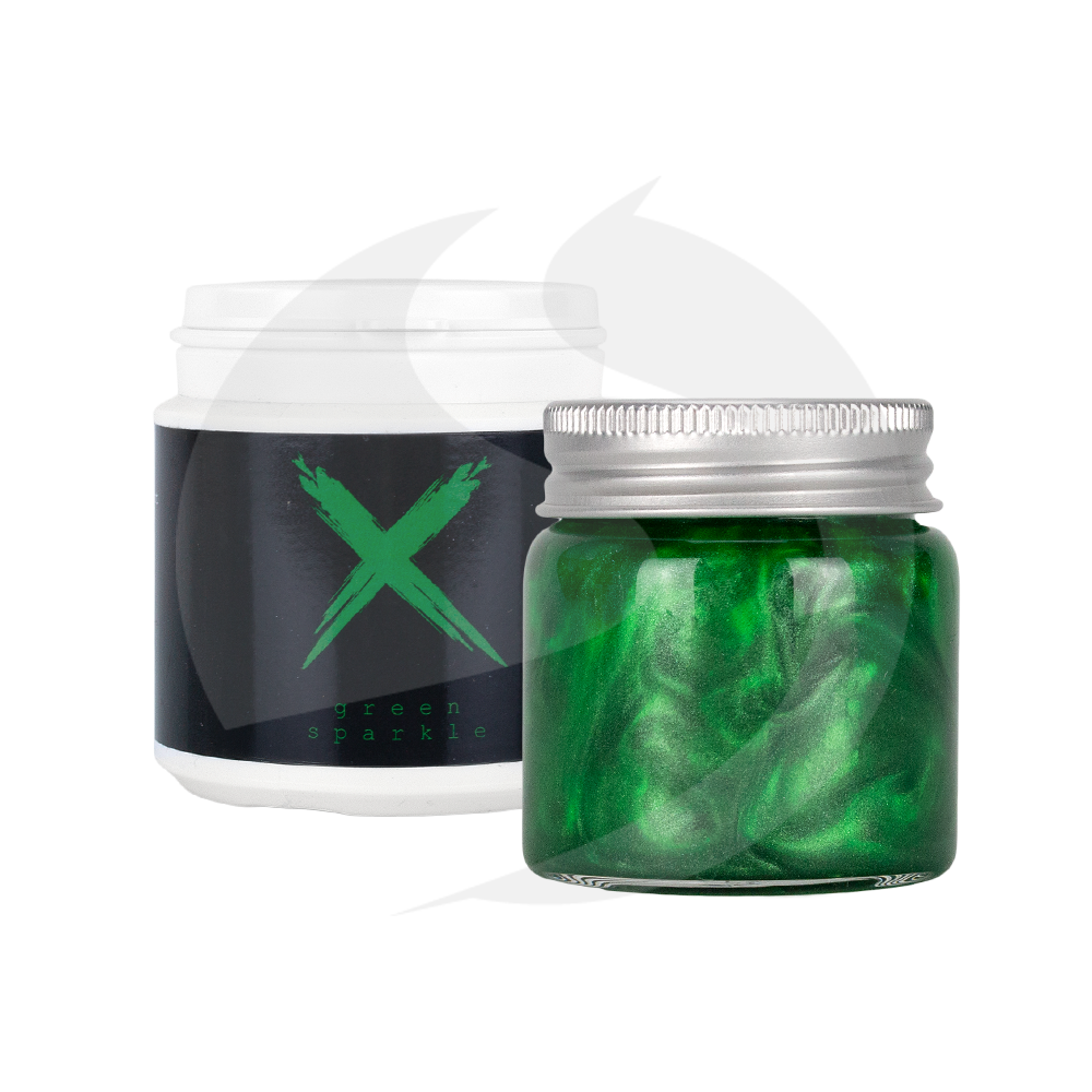 Xschischa X-Pulver 50g - Green Sparkle