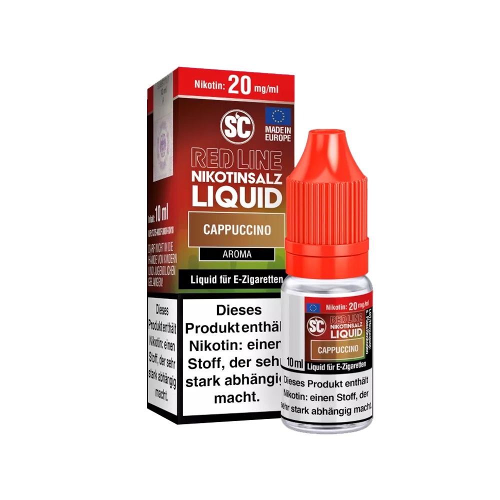 SC Red Line Nikotinsalz Liquid 10mg - Cappuccino