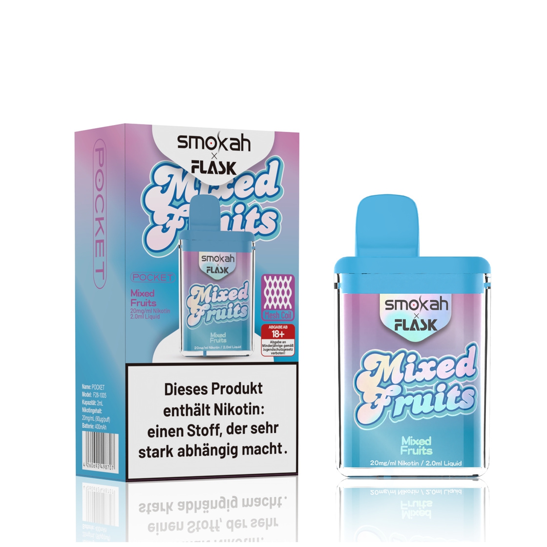 Smokah x Flask Pocket - Mixed Fruits