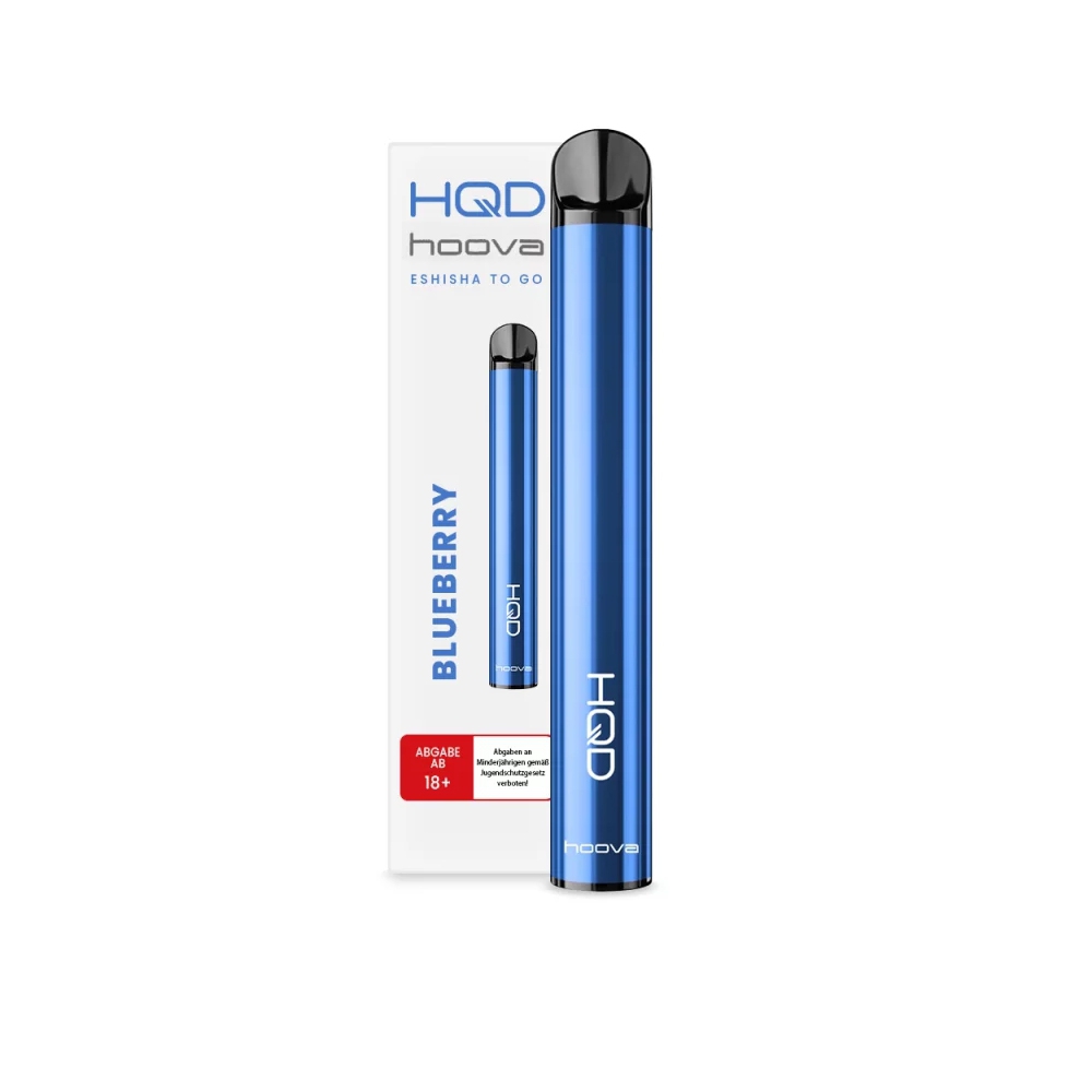 HQD E-Shisha Hoova 600 - Blueberry 0mg