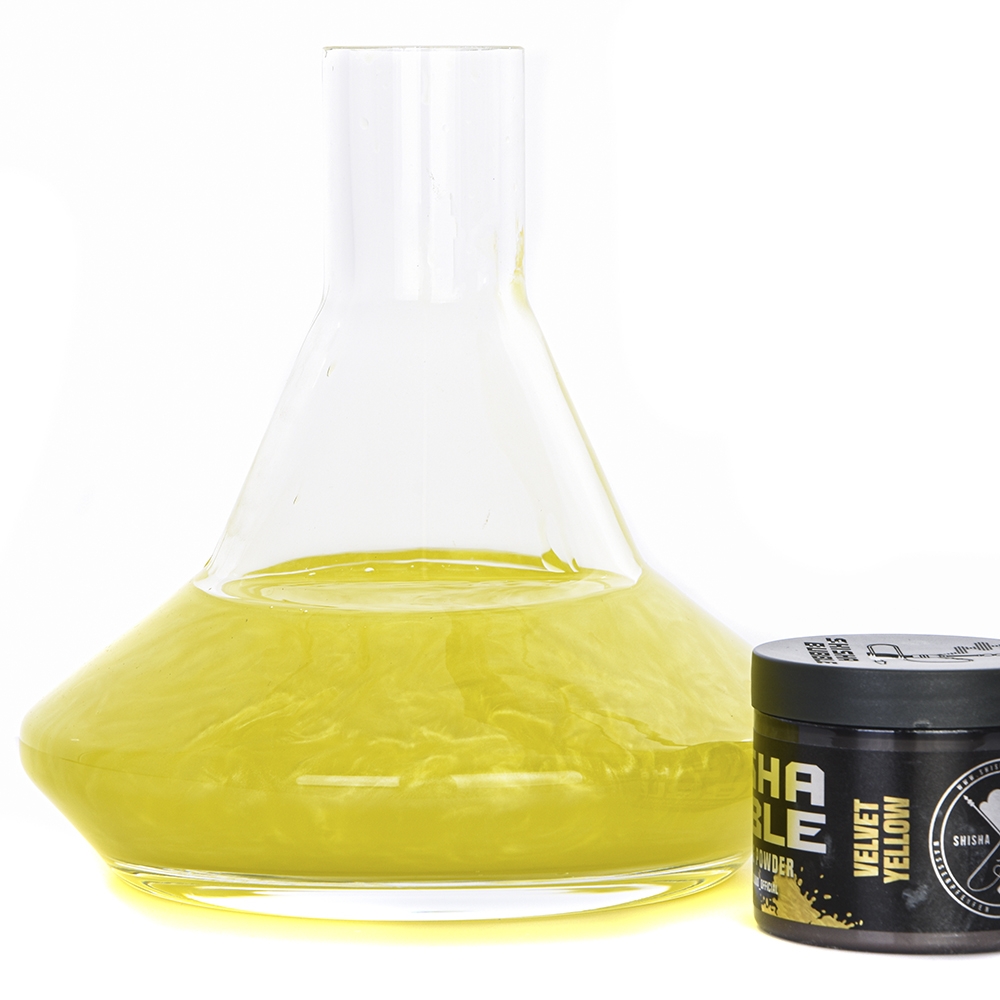 Shisha Bubble Farbpulver 50g - Velvet Yellow