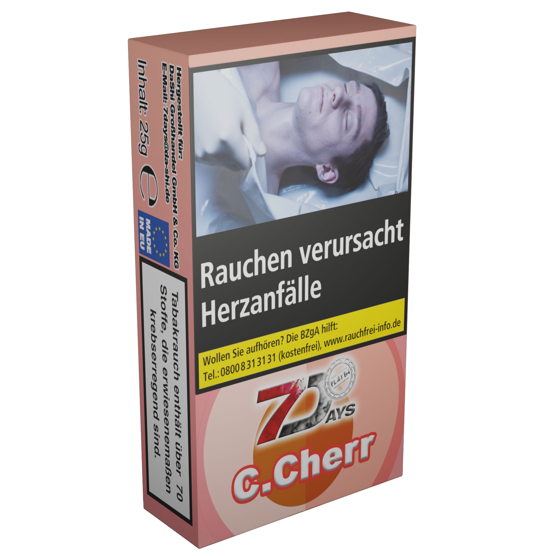 7 Days Tabak Platin 25g - C.Cherr