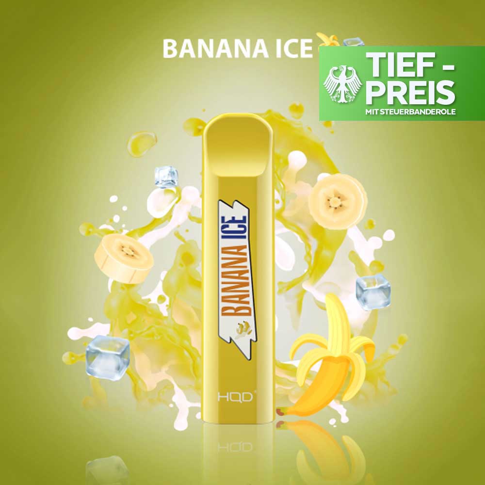 HQD E-Shisha Cuvie - Banana Ice