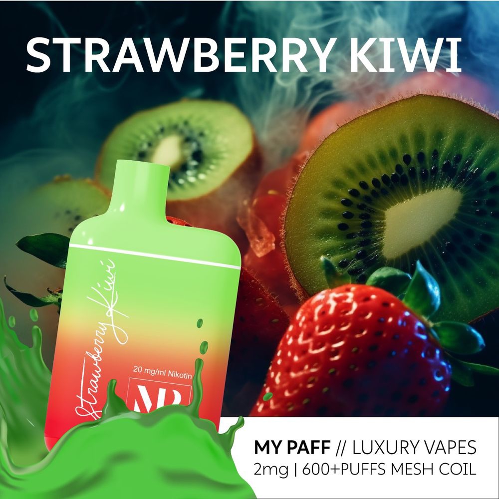 MyPaff Mini Einweg E-Zigarette 600 - Strawberry Kiwi