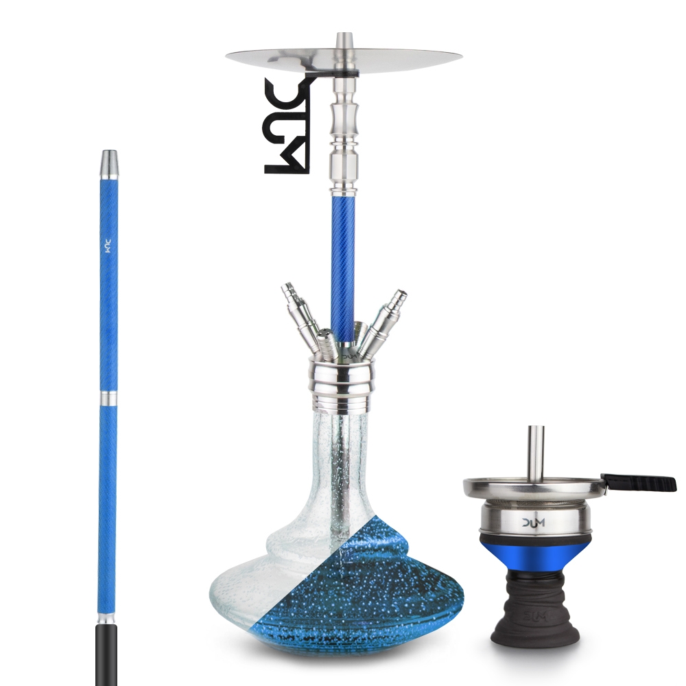 DUM Shisha SS45 Big Carbon - Blau