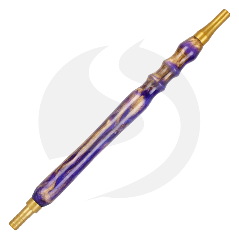 SERP Epoxy Mundstück - Gold Purple Nugget