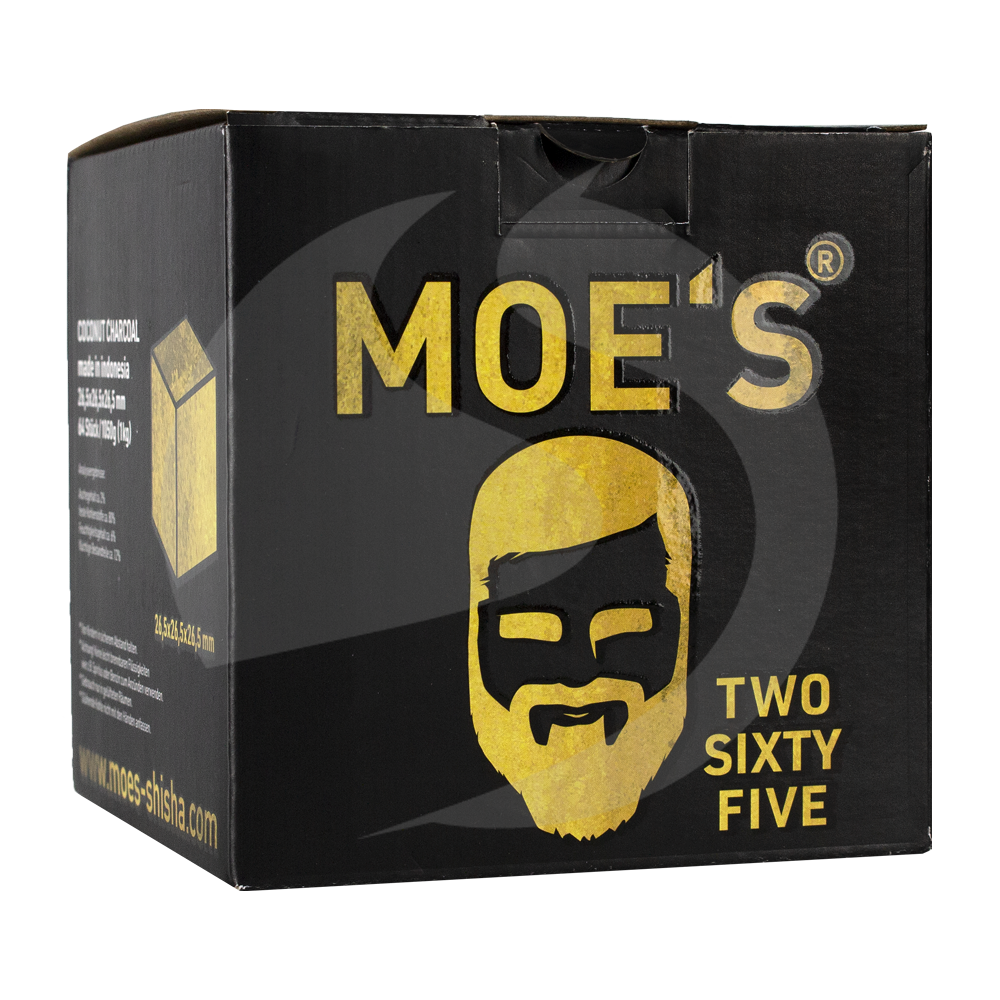 MOE'S MASSIV 265 Naturkohle 1kg