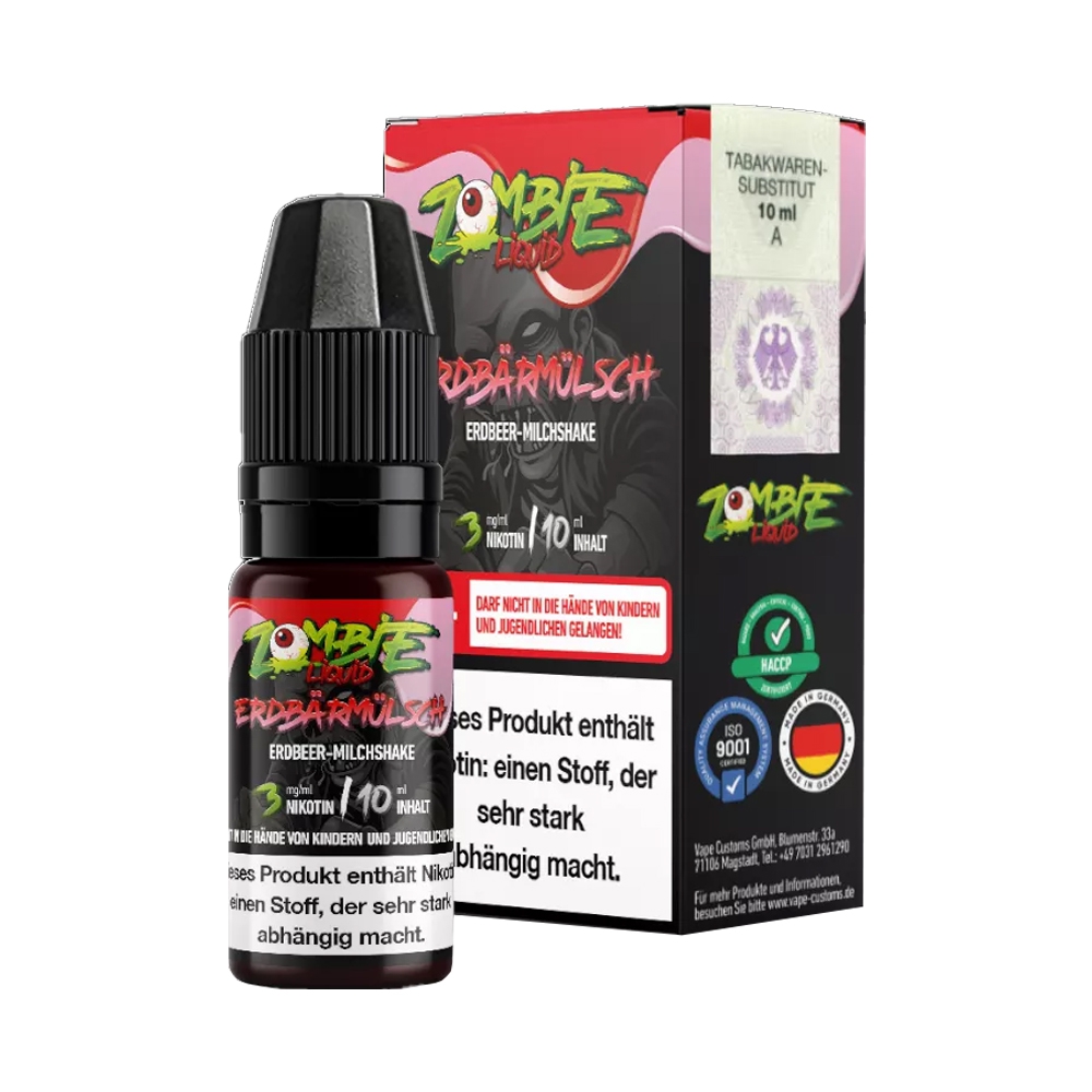 Zombie Nikotinsalz Liquid 20mg - Erdbärmülsch