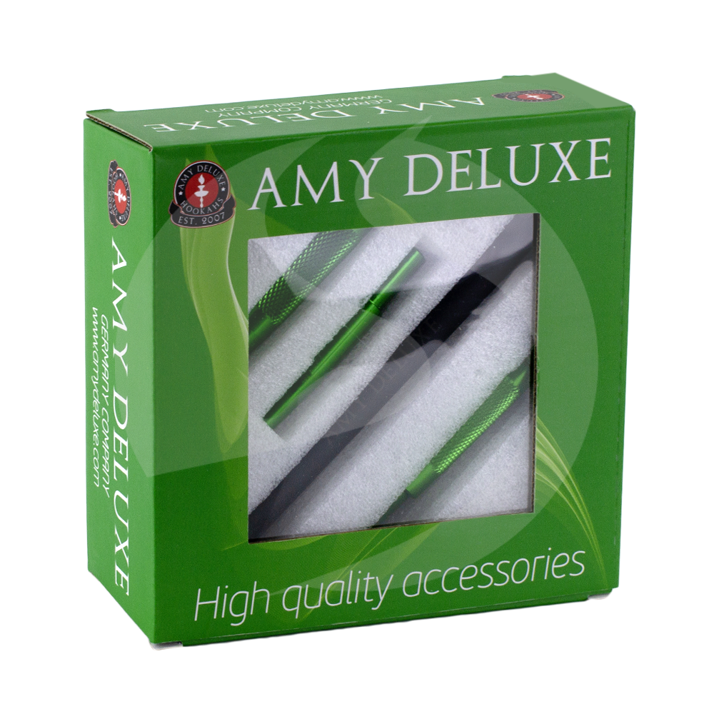 AMY Deluxe Alu. Mundstück in Box - Grün
