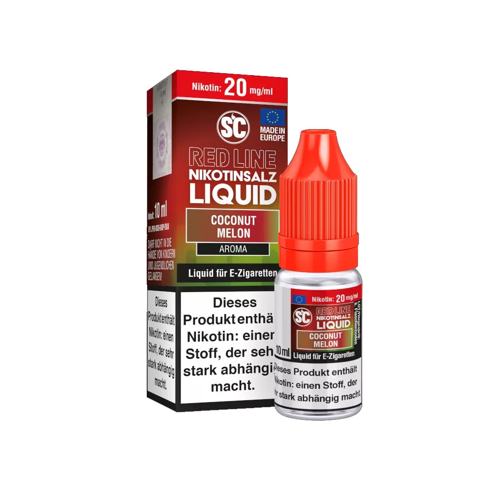 SC Red Line Nikotinsalz Liquid 10mg - Coconut Melon