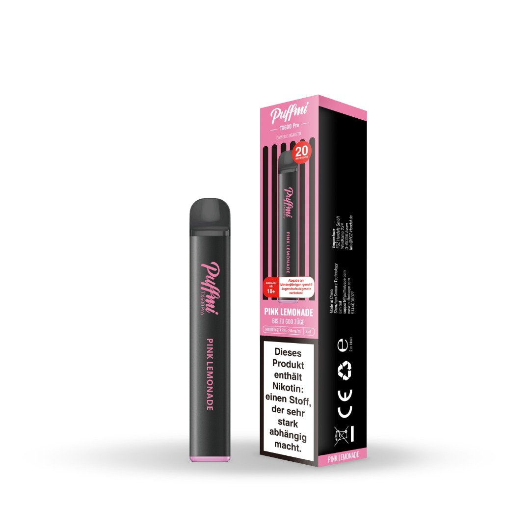 Puffmi TX600 PRO 20mg - Pink Lemonade