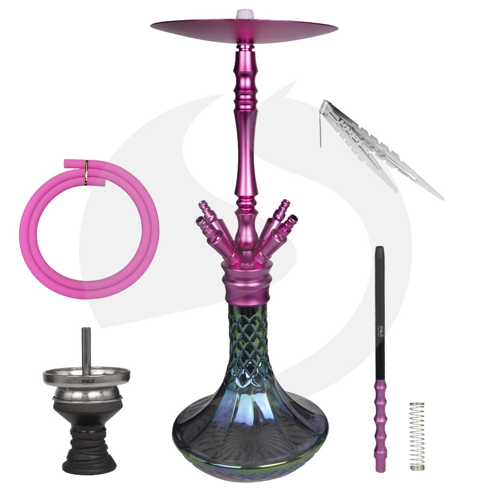 INVI Vergence Alu Shisha Cut Rainbow - Pink
