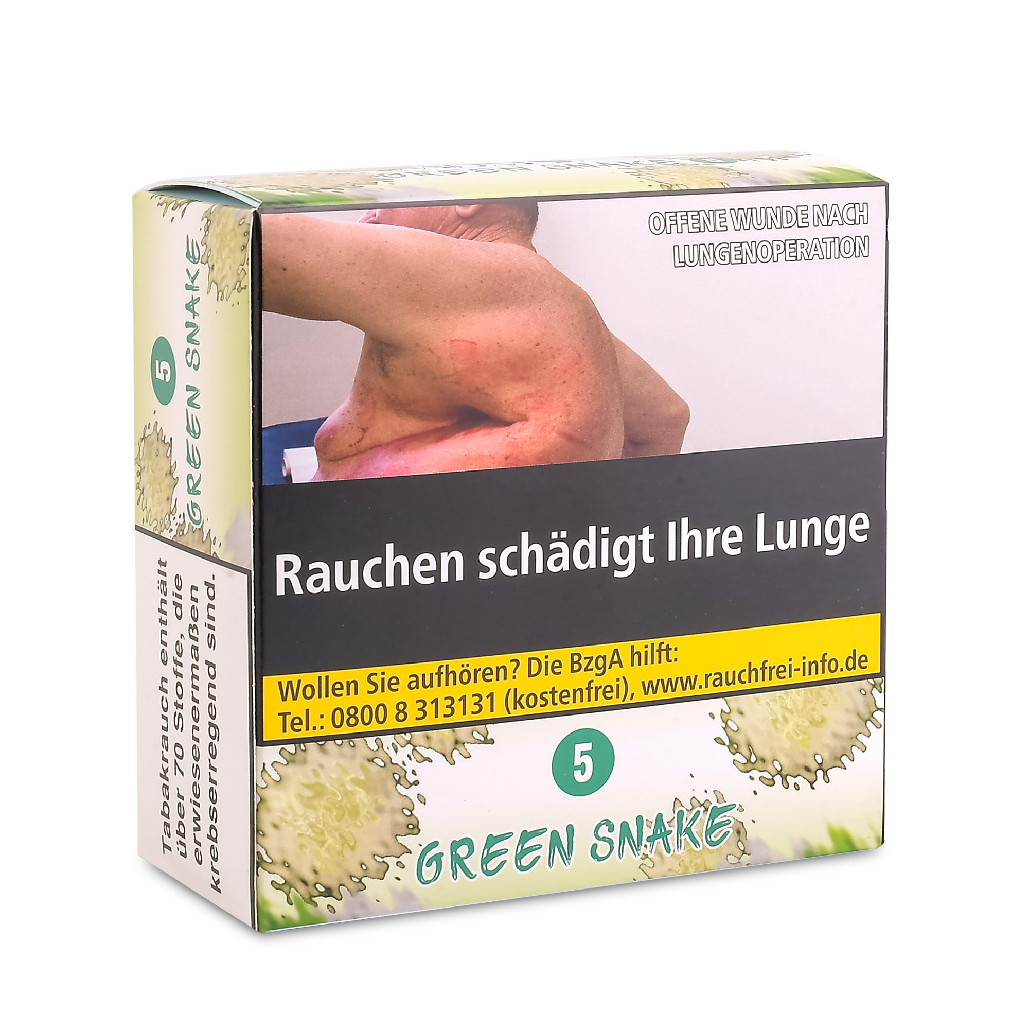 Aqua Mentha Premium Tobacco 200g - Green Snake (5)