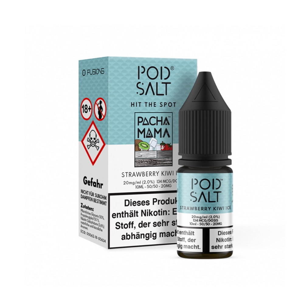POD SALT Fusion Liquid 20mg - Strawberry Kiwi Ice