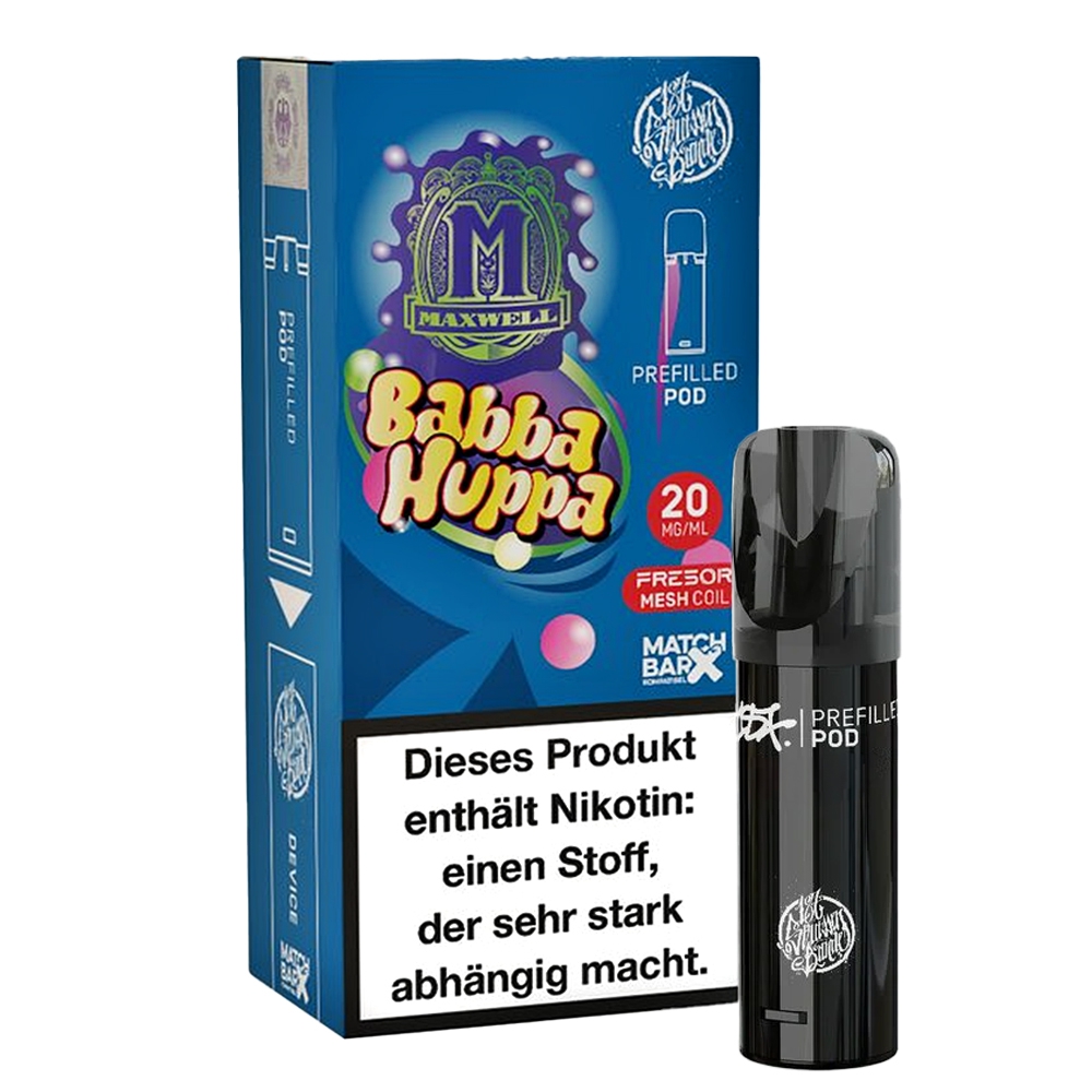 187 Prefilled Pod (1stk) - Babba Huppa 20mg