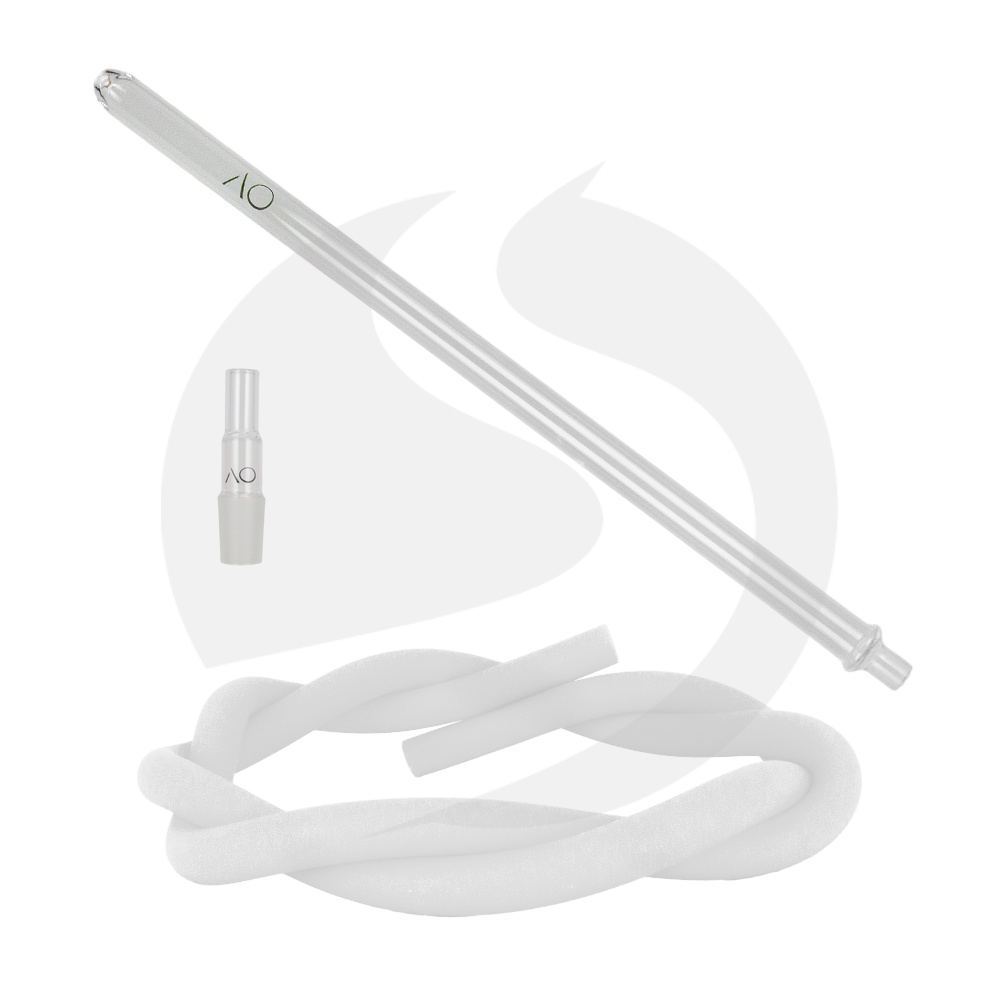 AO Hookah Glasmundstück SET - Round Clear