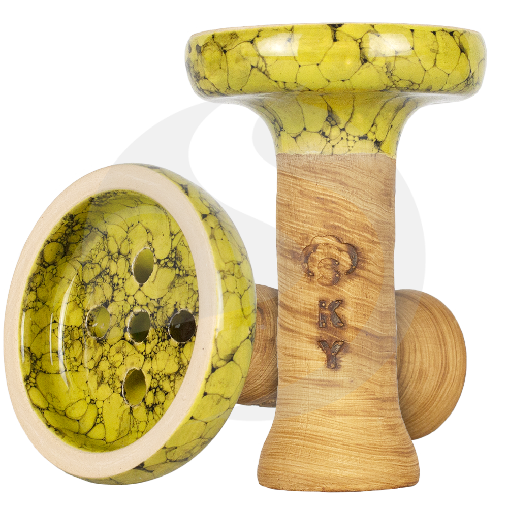 Sky Hookah Flat Killer Bowl - Lemon